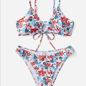 Floral Bathing Suit